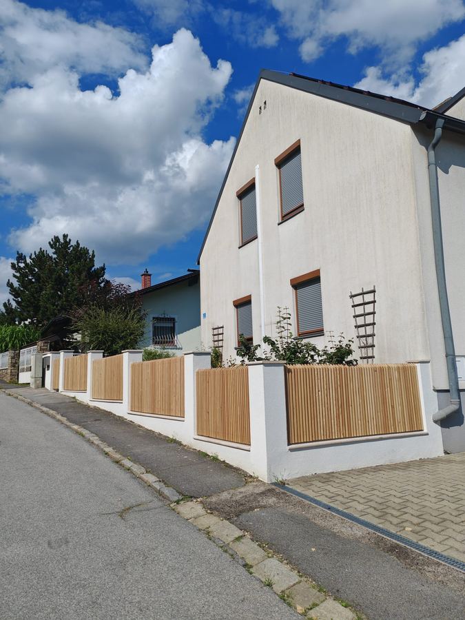 Gartenzaun Lärche · Leobendorf