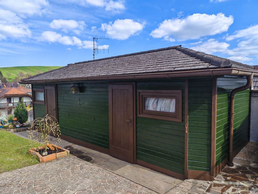 Gartenhütte neu gestrichen · Burgenland