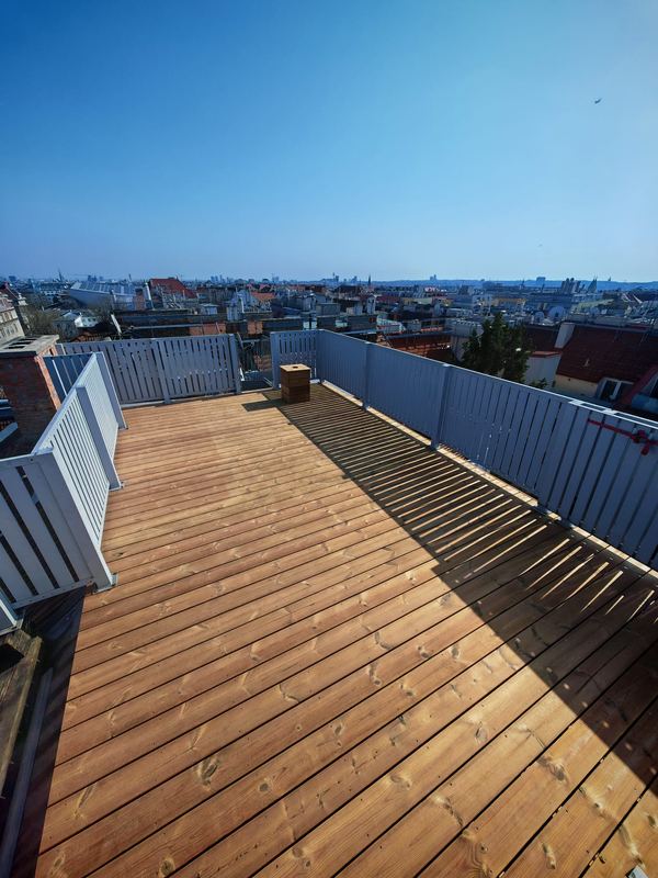 Nachher: Dachterrasse · Wien