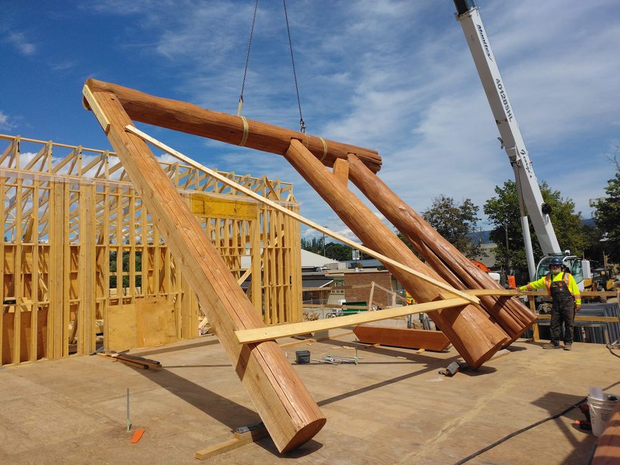 Kanada — Monumentaler Dachstuhl